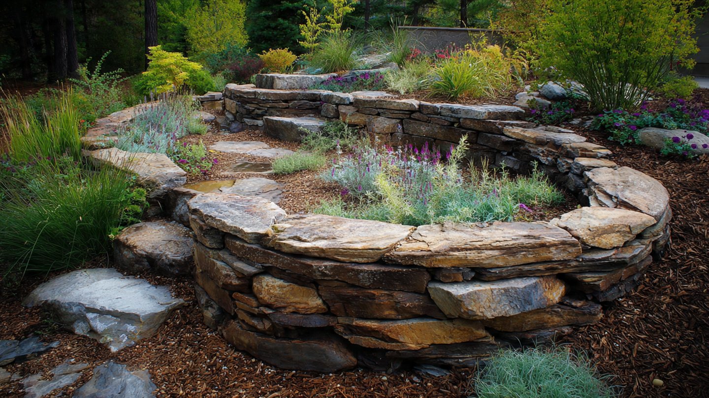 5 Creative Raised Bed Ideas Using Natural Stone for a Rustic Garden