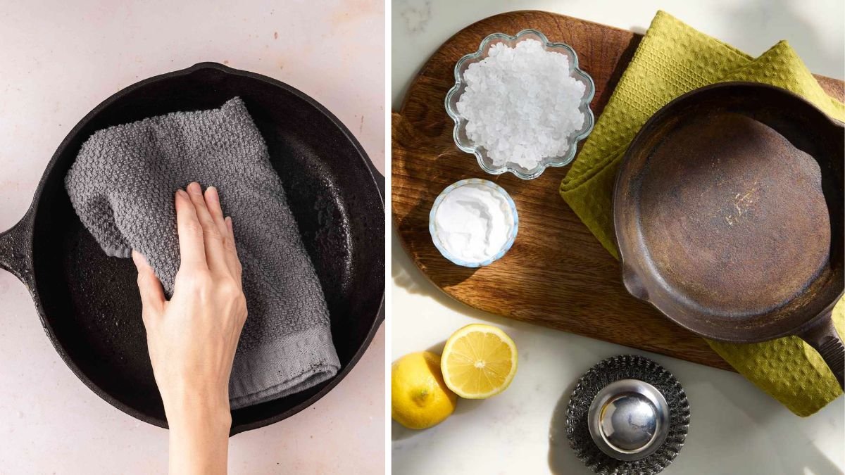 How to Deep Clean Cast Iron and Finally Get That Layer of Rust Off
