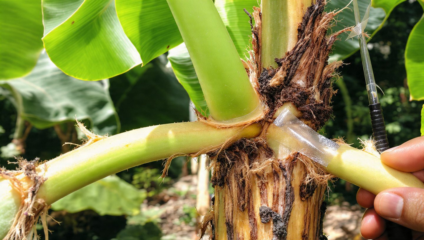 Amazing New Technique: How to “Graft” a Banana Plant for Faster Growth and Bigger Harvests