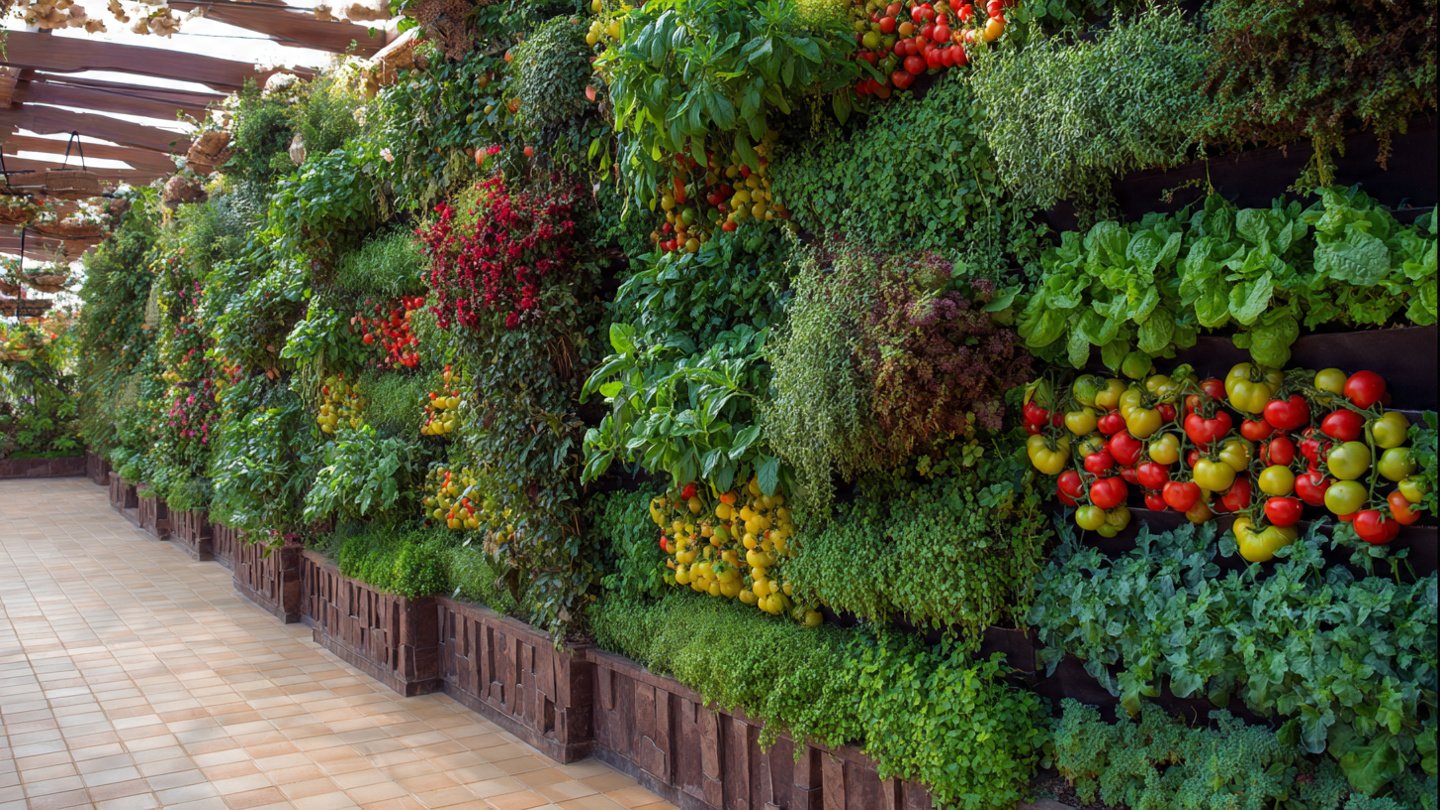 Amazing Vegetable Garden on the Wall
