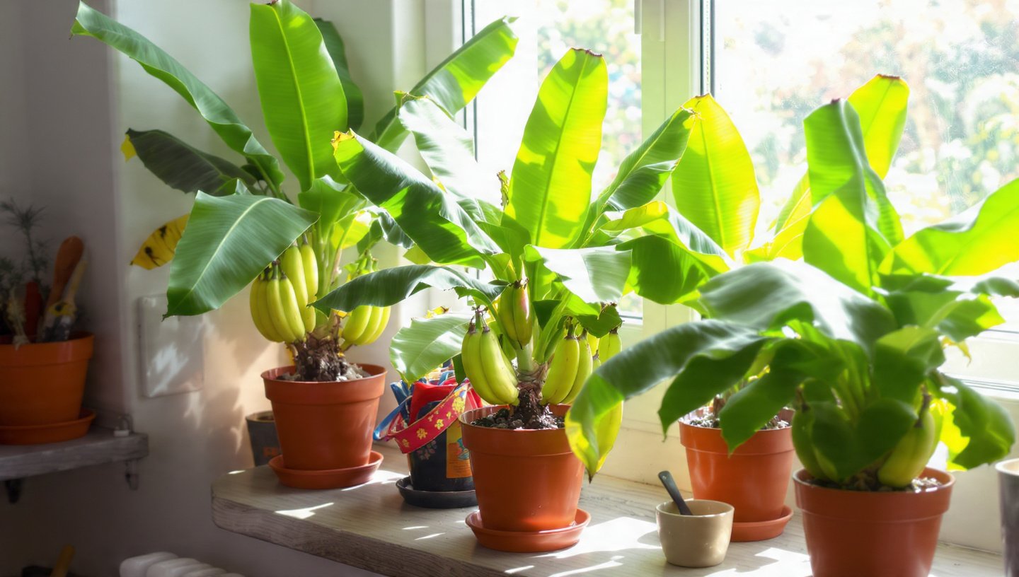 Banana Trees in Pots? Yes You Can! The Complete Guide to Growing Dwarf Bananas at Home