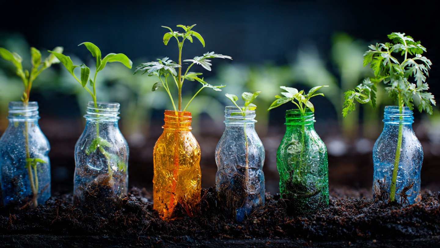 Beginner’s Magic: How to Turn Plastic Bottles Into a Thriving Vegetable Garden From Seeds