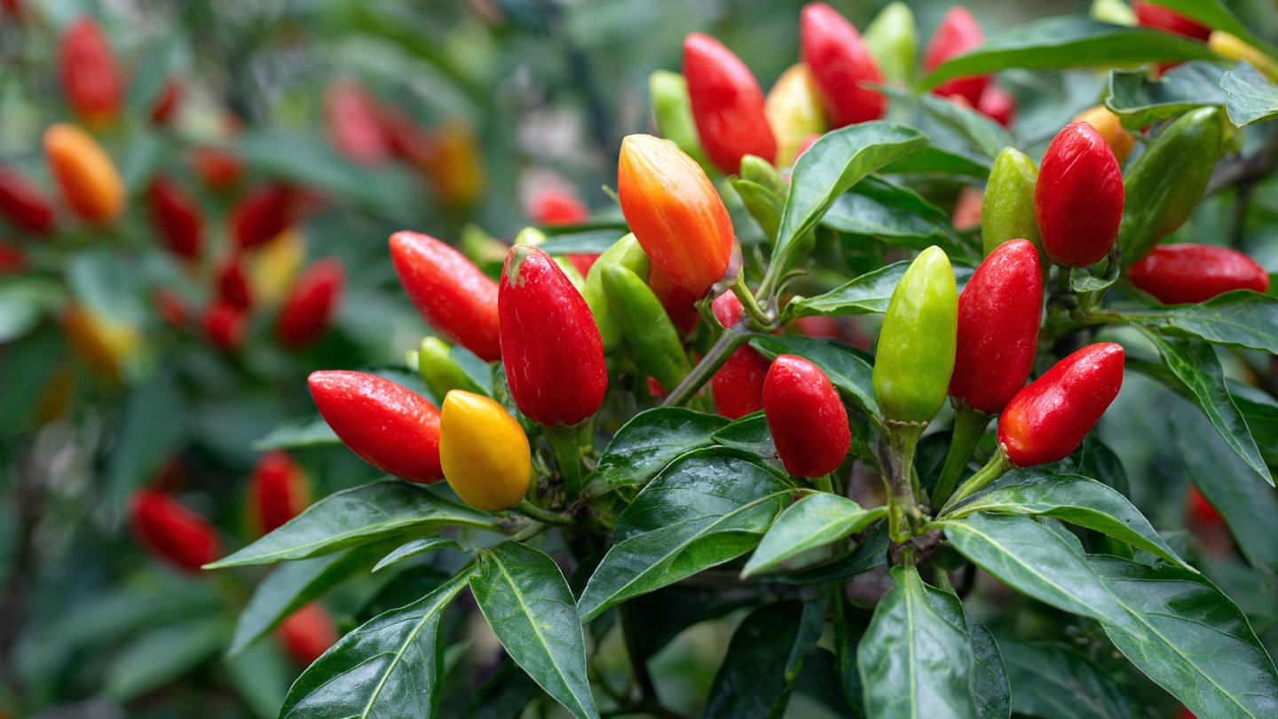 Chili Harvest Explosion: Meet the Chili Plant with the Most Fruits in the World
