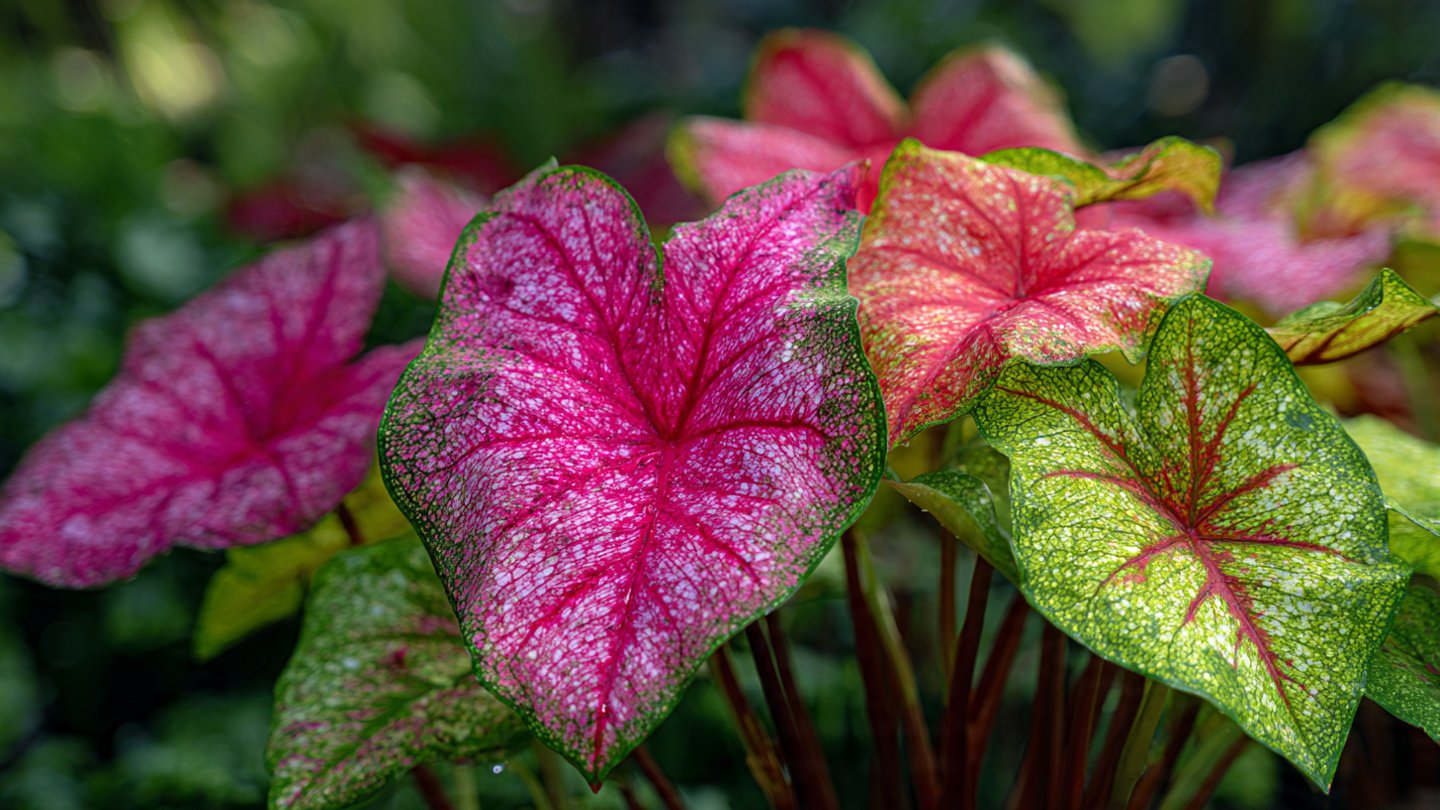 Easy Method to Grow Caladium Color Blocks for a Vibrant Outdoor Display