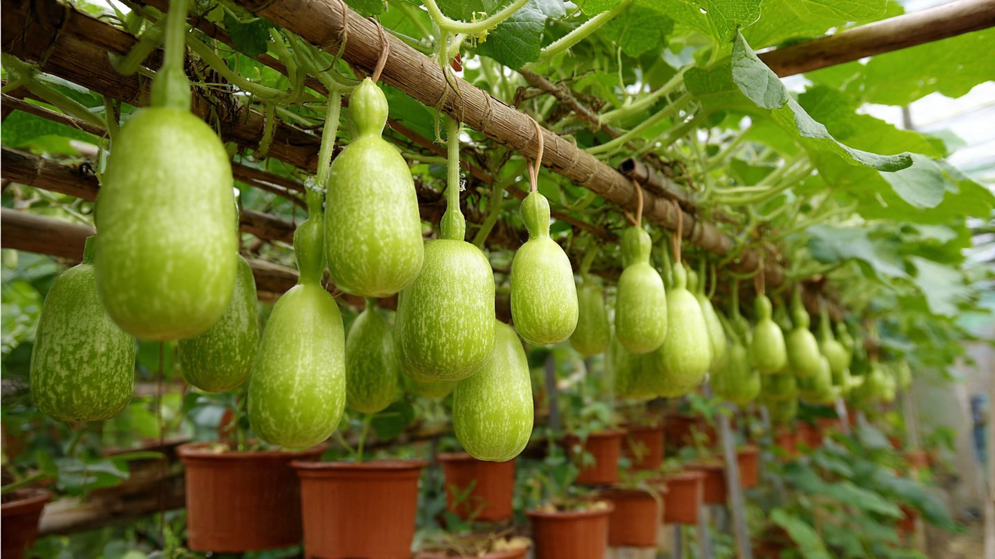 Easy Methods to Successfully Grow Compact Variety Bottle Gourd at Home