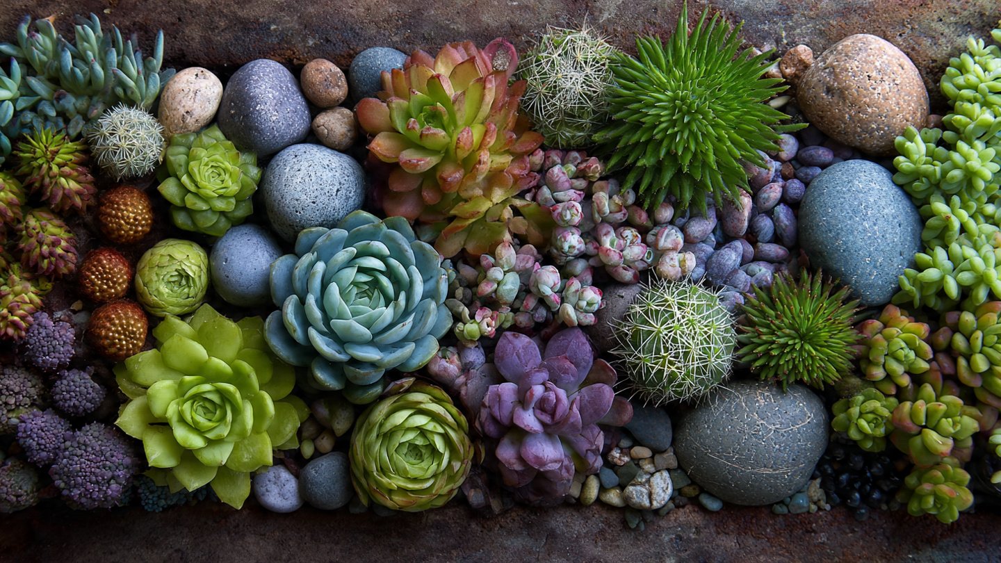 Exploring Effective Techniques for Growing Diverse Mixed Succulent Landscapes at Home