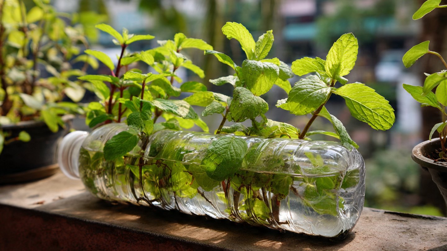 From Bottle to Bounty: The Ultimate Guide to Growing Mint in a Plastic Bottle at Home