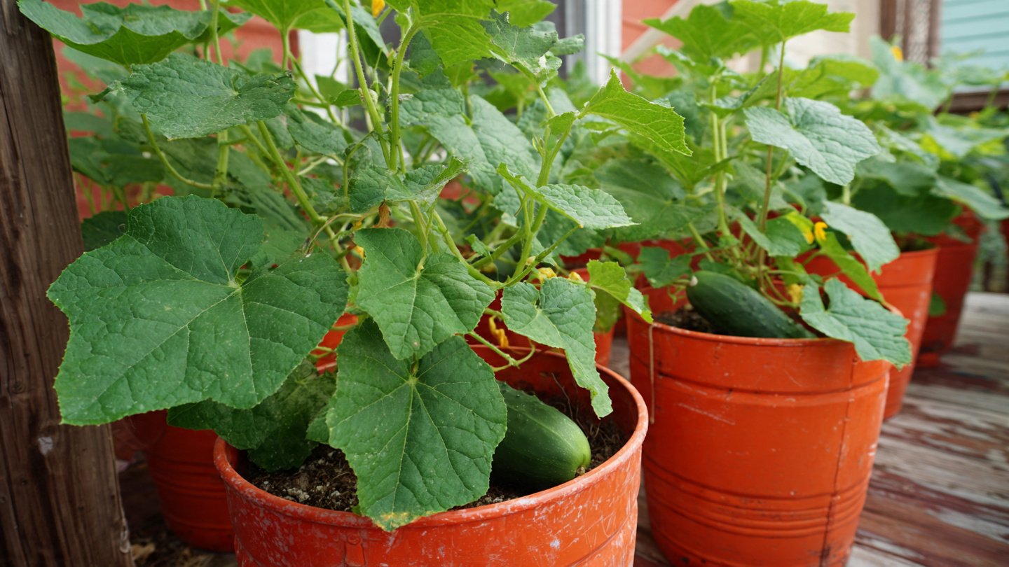 Grow Cucumbers in Plastic Cans — No Garden Needed to Turn Your Space Into a Fresh Veggie Paradise