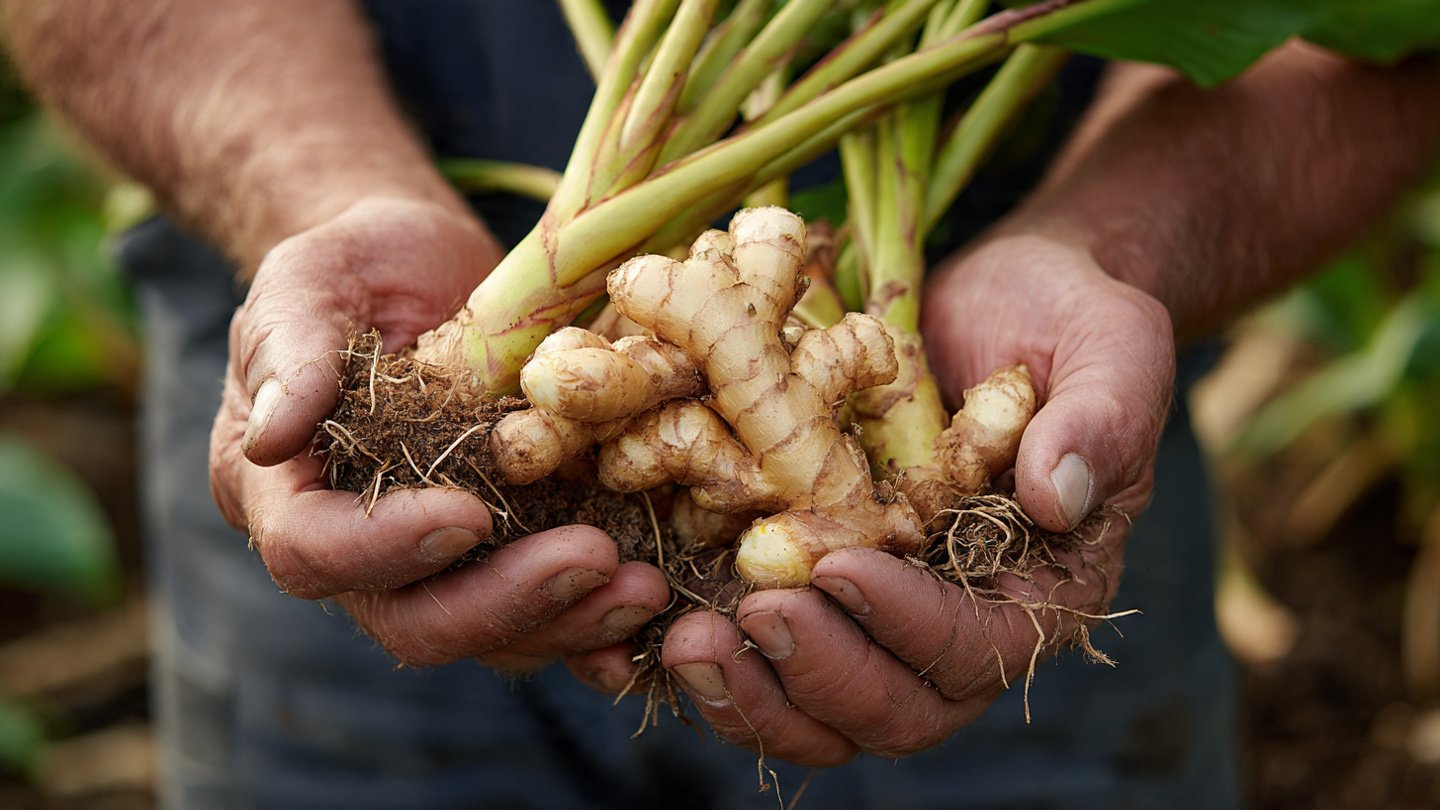 Grow Ginger at Home : The Easiest Beginner-Friendly Guide for a Big, Fresh Harvest