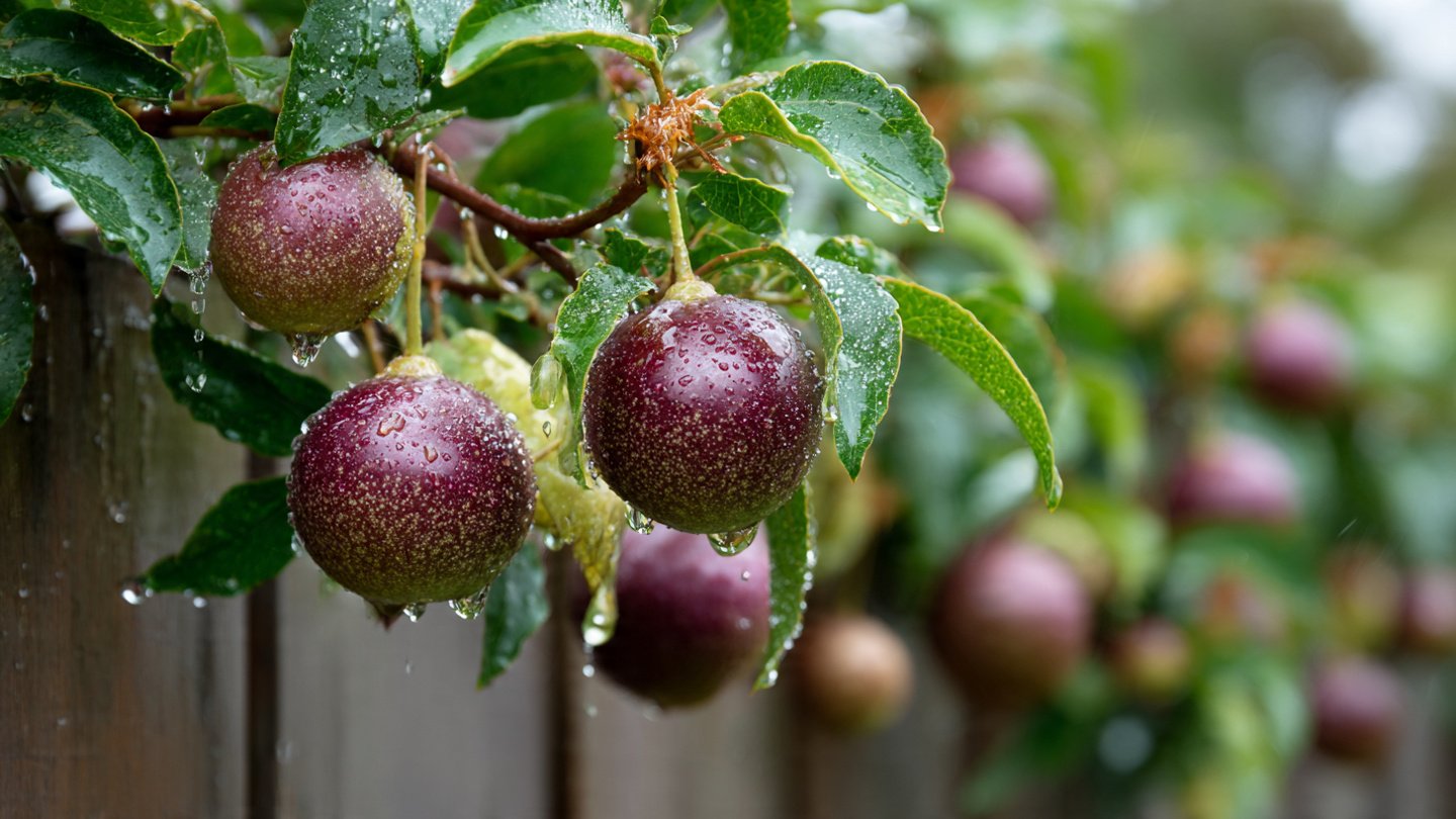 How Can You Grow Exotic Passion Fruit on a Simple Fence Line?