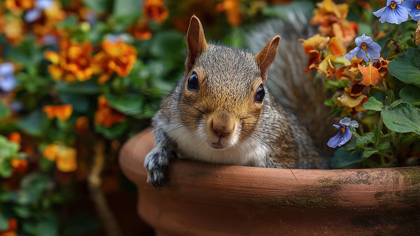 How Can You Stop Squirrels from Digging in Your Flower Pots?