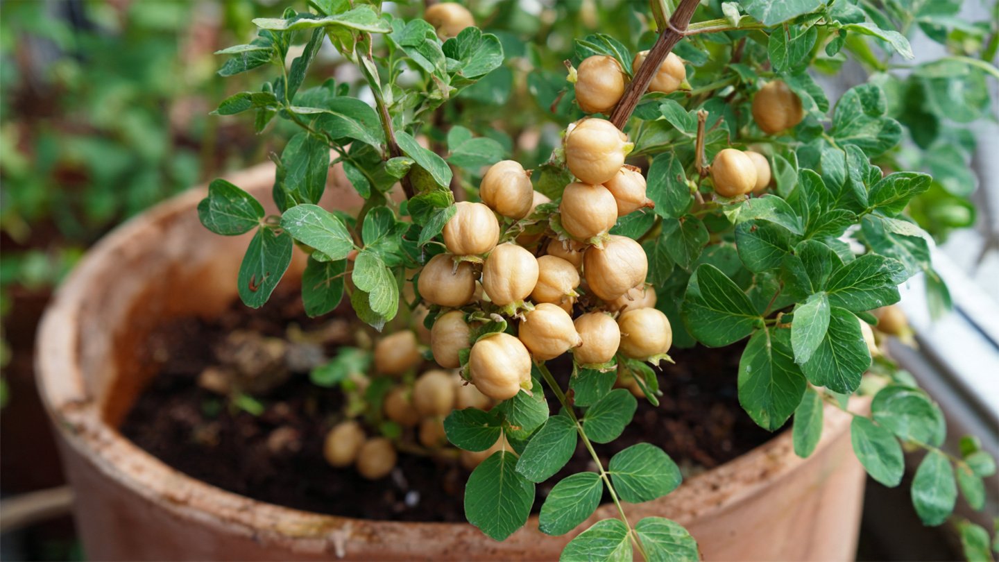 How Can You Successfully Grow Chickpeas in a Simple Garden Pot?