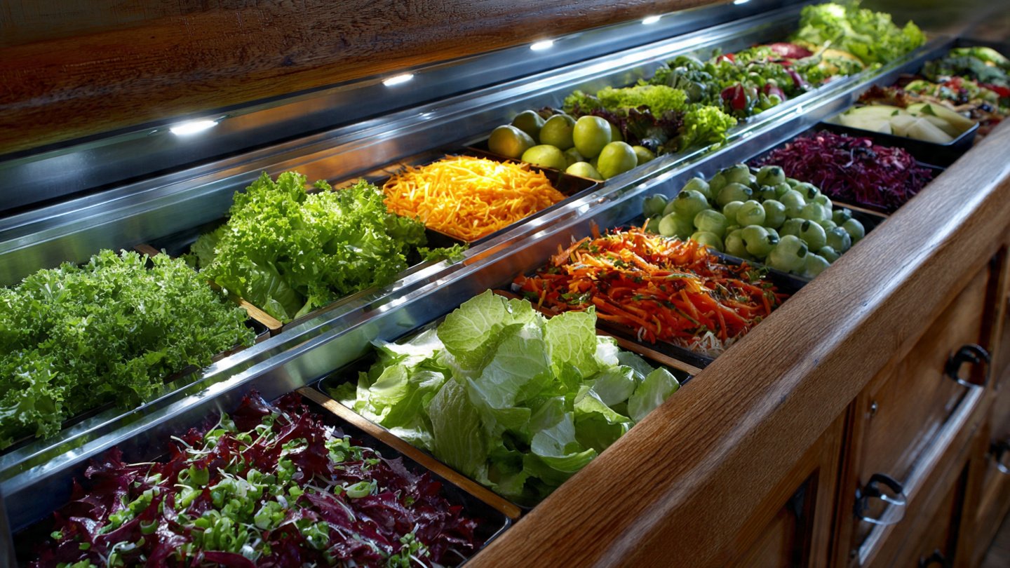 How Can You Transform a Repurposed Rain Gutter into a Gourmet Salad Bar?