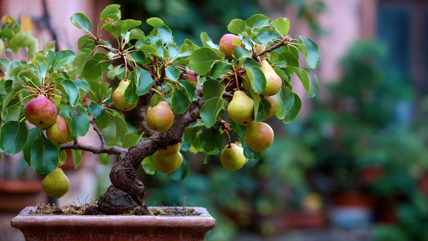 How Can You Unlock the Secrets to Growing Juicy Pears on a Miniature Columnar Tree?