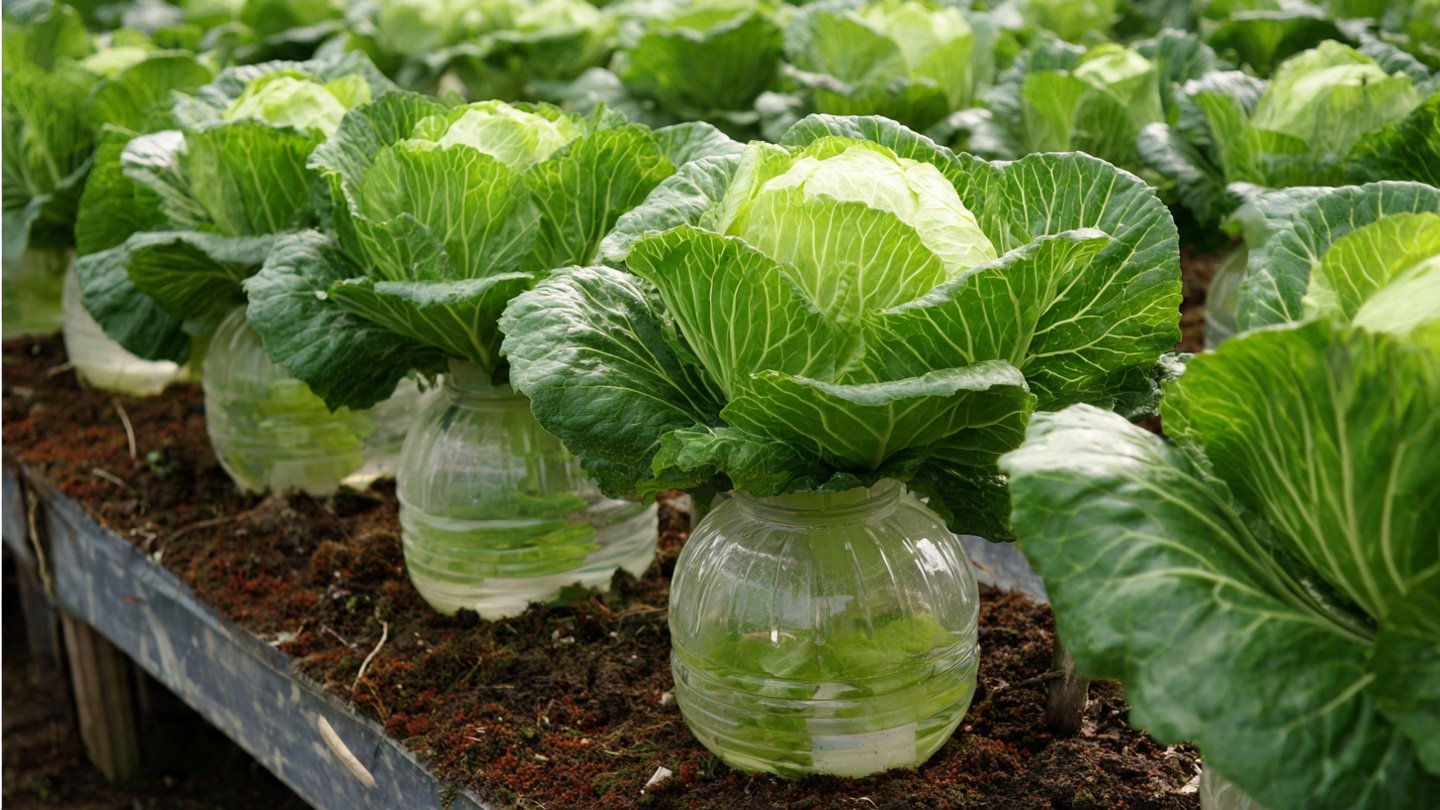 How Housewives Are Growing Cabbage in Plastic Bottles for Big Yields
