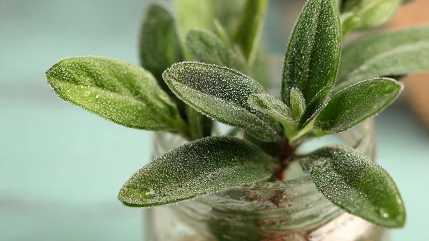 How to Clean Fuzzy Leaf Plants Without Water