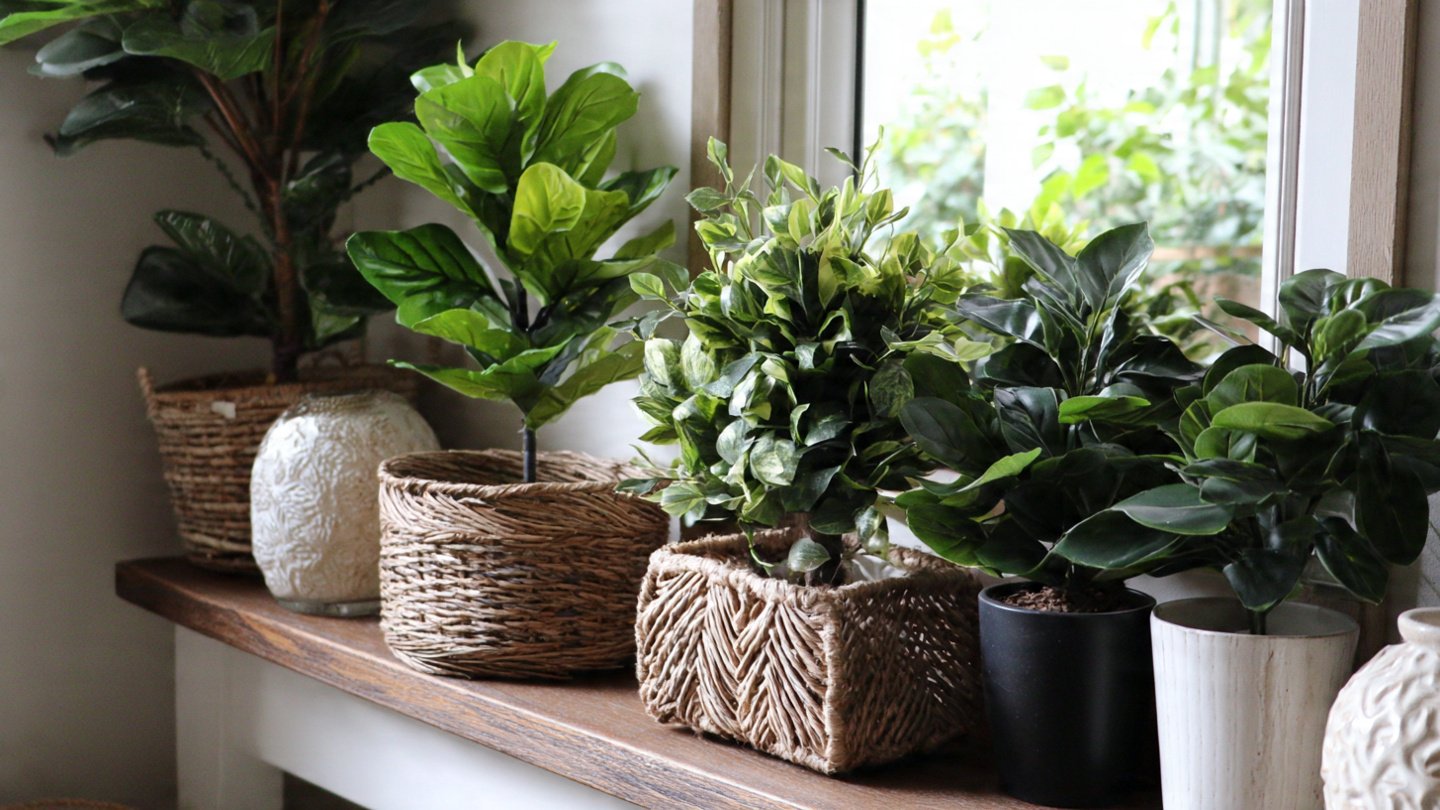 How to Decide Between Real and Faux Indoor Plants