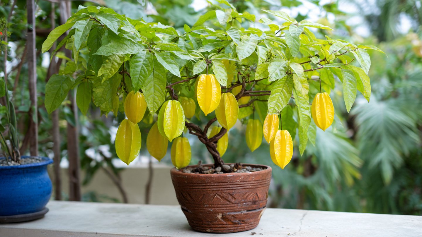 How to Grow Star Fruit in a Pot – From Seed to Harvest with Full 2-Year Updates