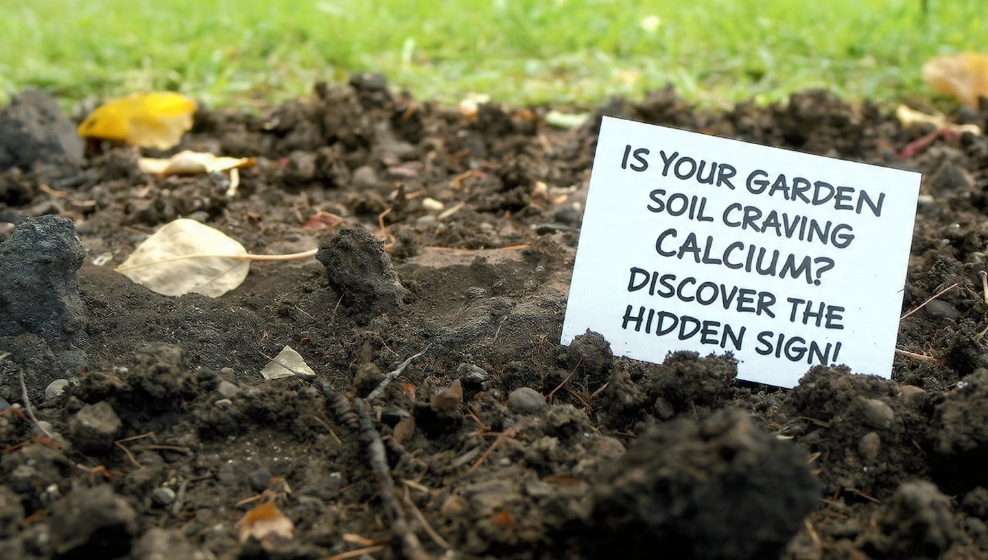 Is Your Garden Soil Craving Calcium? Discover the Hidden Sign!