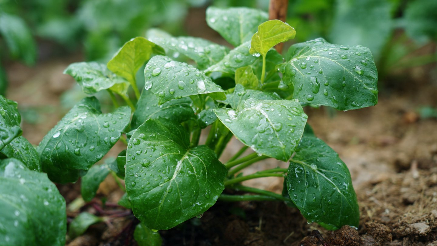 No Need to Water! How Malabar Spinach Grows Fast Even in Dry Conditions – The Science Behind It