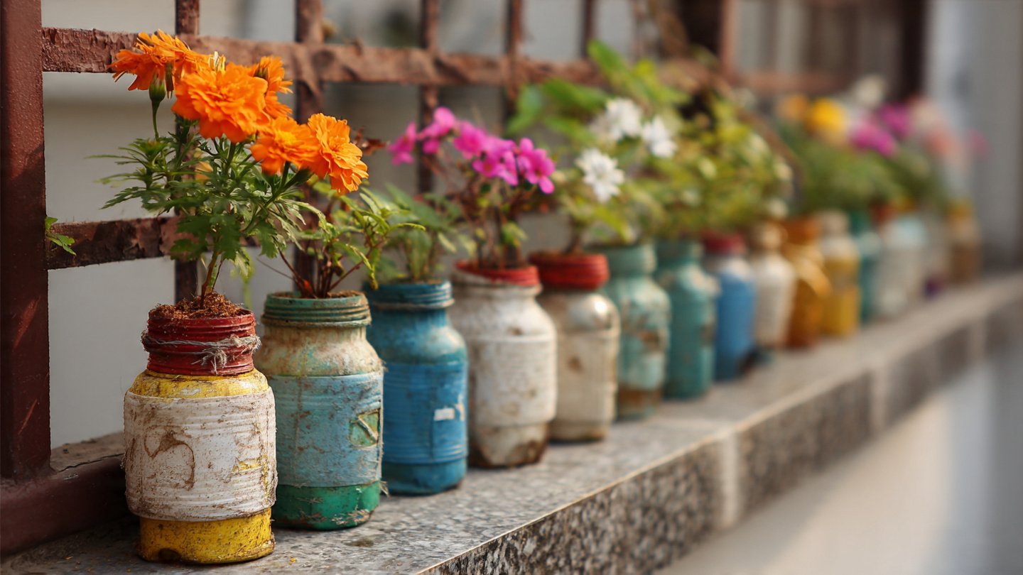 Recycle Plastic Bottles into Beautiful Flower Pots: Eco-Friendly DIY Ideas and Sustainable Trends
