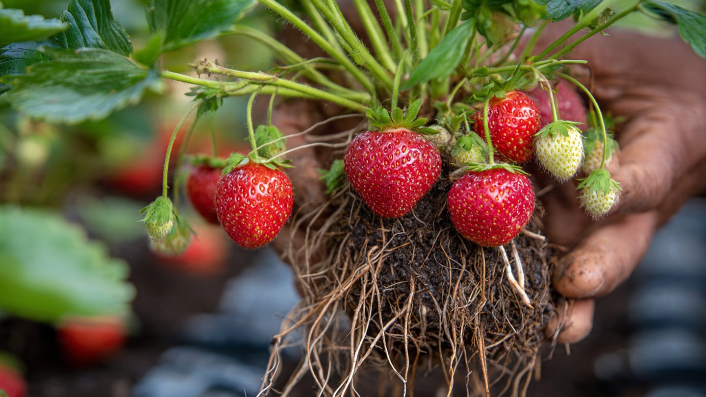 Rejuvenate Your Strawberry Plants: Root Pruning, Transplanting, and Expert Care for Potted Strawberries