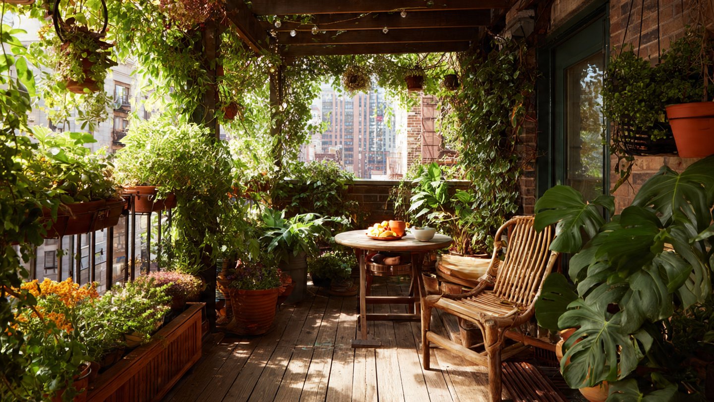 Small Space, Big Green Dreams: How to Turn a Tiny Balcony Into a Lush, Spacious Terrace