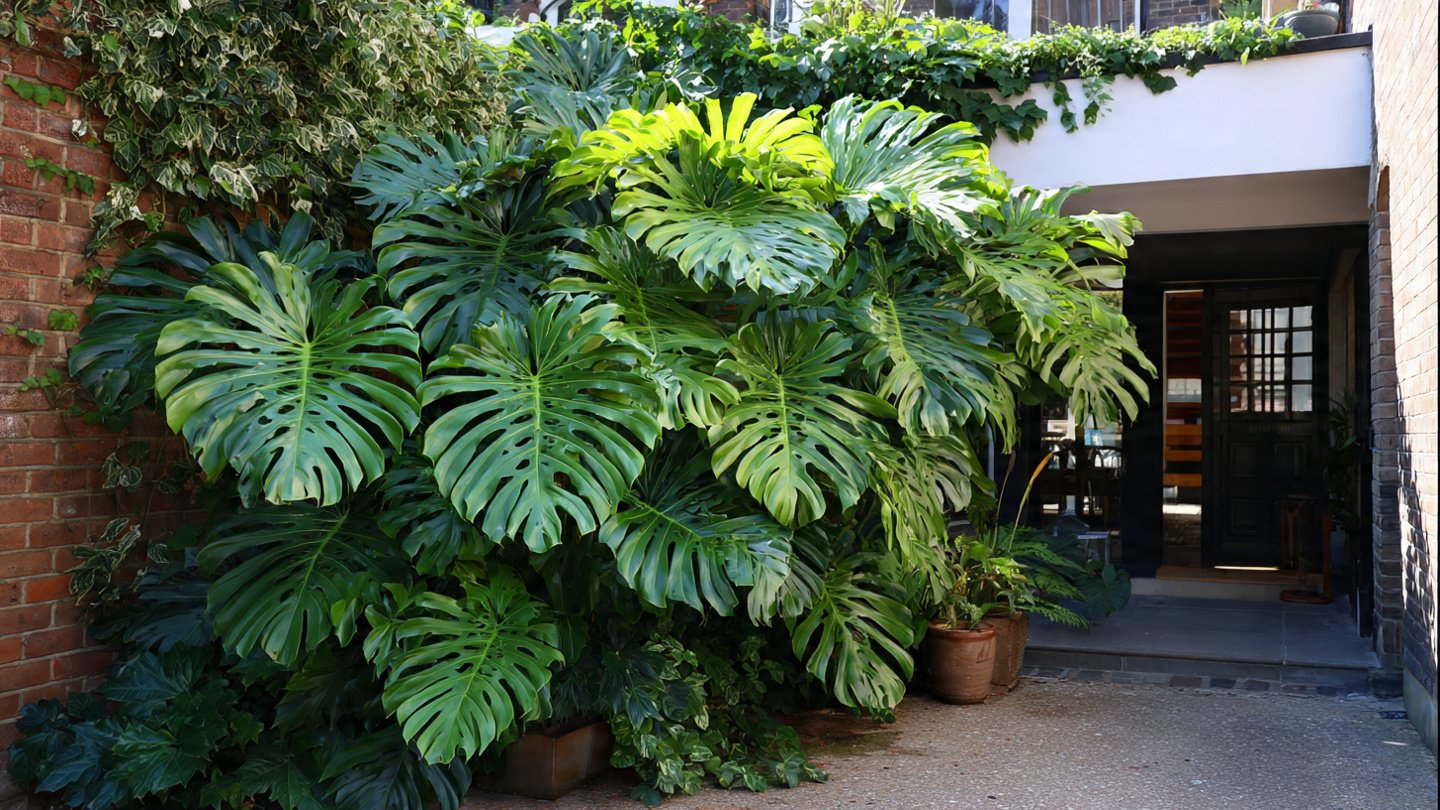 Transform Your Outdoor Space with Lush Monstera Plants for a Stunning Tropical Garden Look