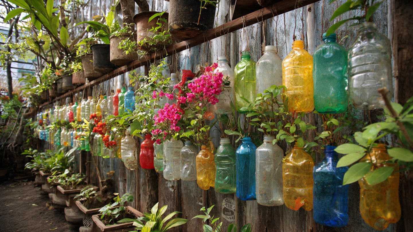 Turn Waste Into Wonder: Creative Home Decoration Ideas Using Plastic Bottles