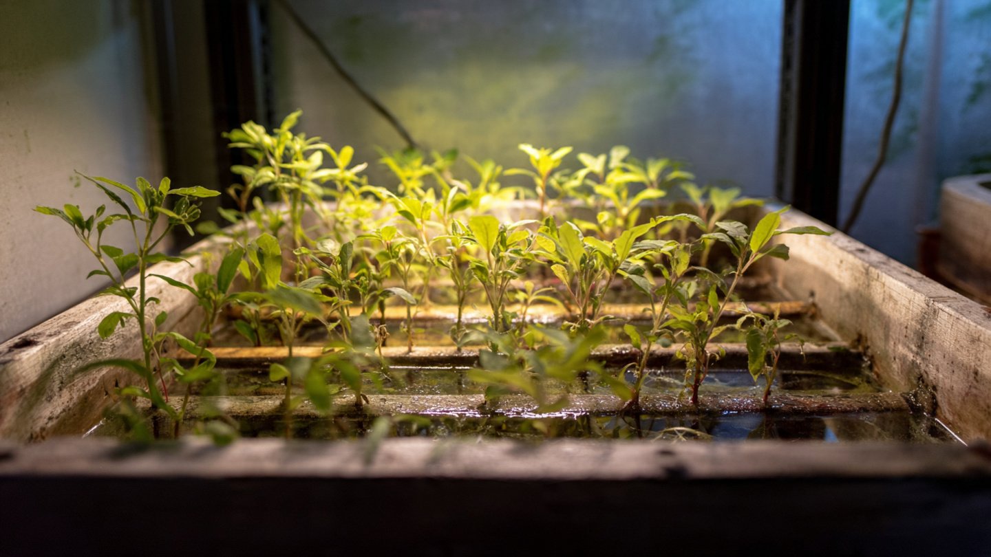 What is the Key to Successfully Overwintering Your Cuttings in a Simple Cold Frame?