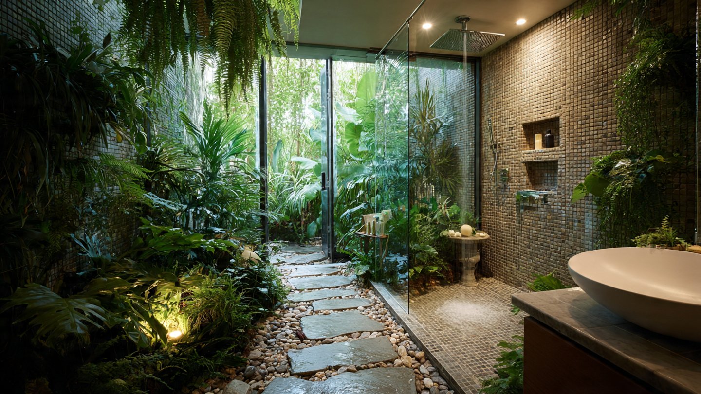 Why Does Your Bathroom Need a Shower Jungle for Better Humidity?