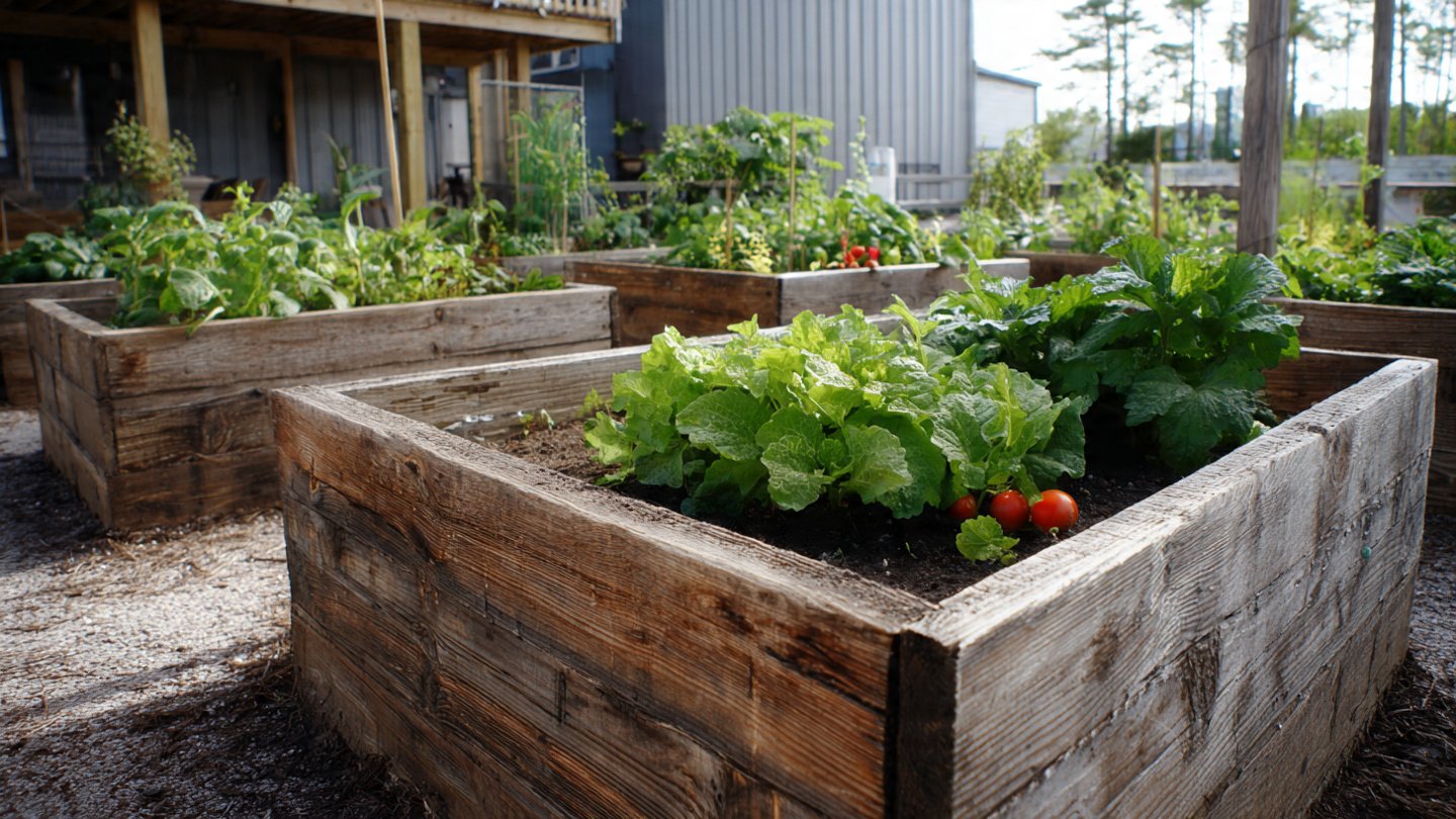 Why Should You Avoid Using Treated Wood for Your Raised Vegetable Beds?